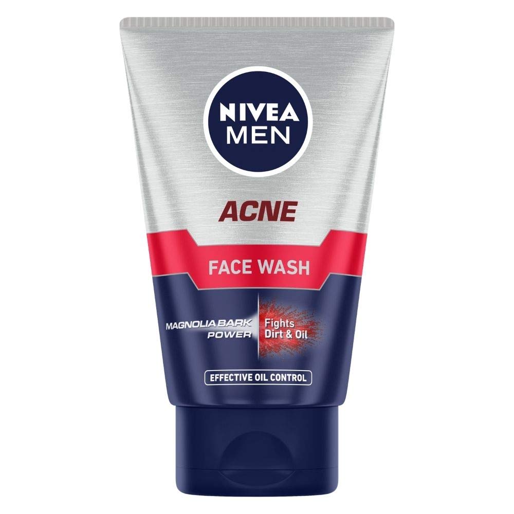 NIVEA MEN Dark Spot Reduction Face Wash 100 g | With Ginko and Ginseng Extracts for Clean, Healthy & Clear Skin in Summer | 10 X Vitamin C Effect for Radiant Skin |For Dark Spot Reduction