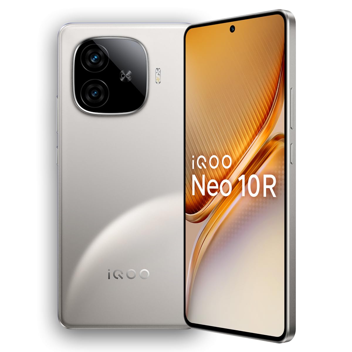 iQOO Neo 10R 5G (Raging Blue, 8GB RAM, 128GB Storage) | Snapdragon 8s Gen 3 Processor | India's Slimmest 6400mAh Battery Smartphone | Segment's Most Stable 90FPS for 5 Hours