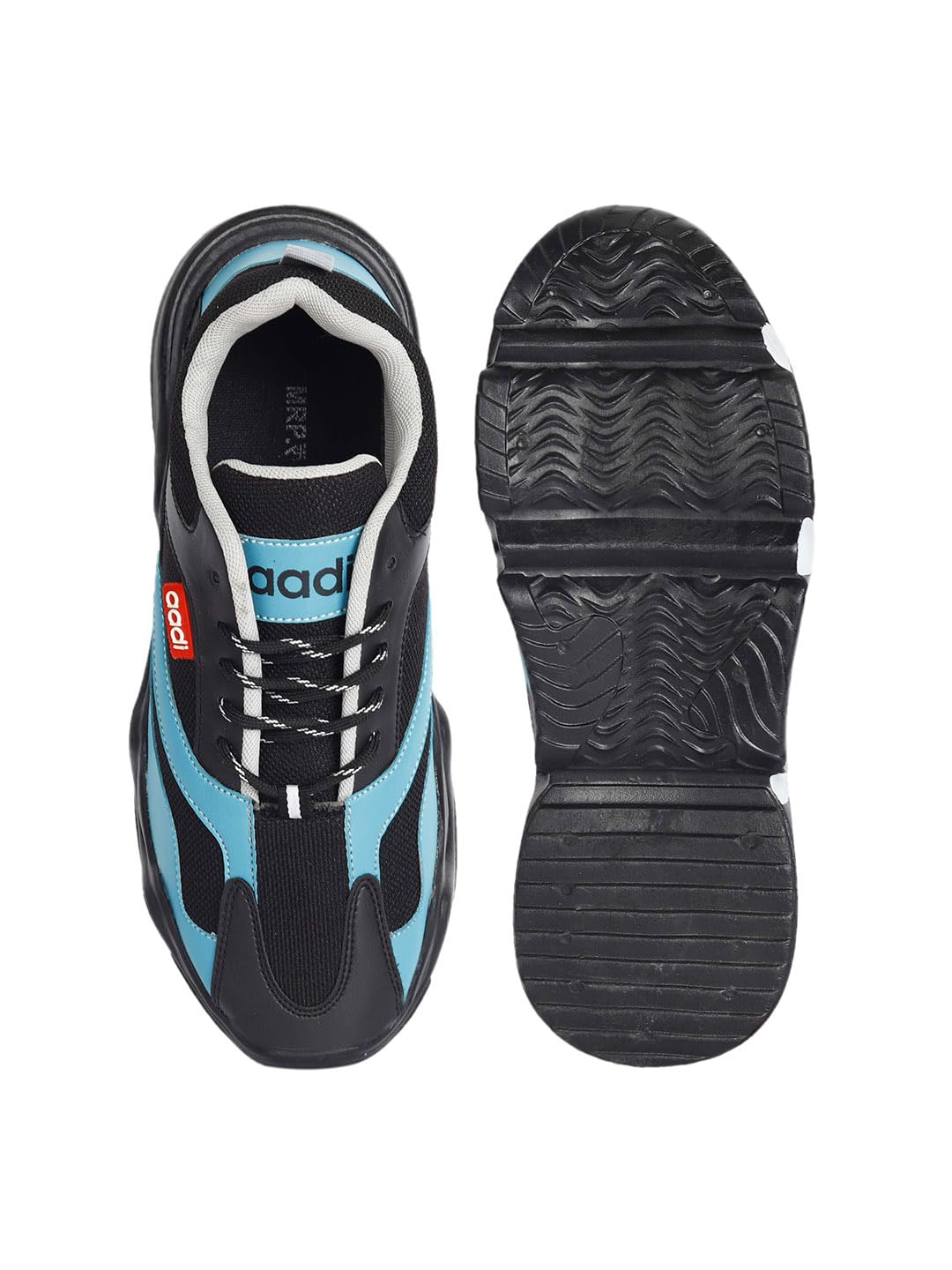 AADI Men's Synthetic Leather Outdoor Casual Shoes