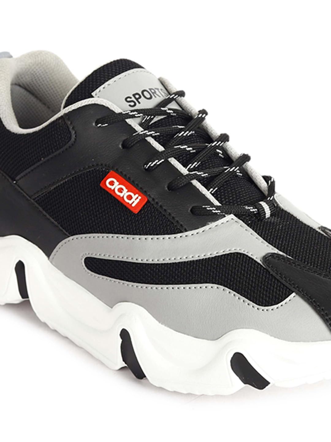 AADI Men's Synthetic Leather Outdoor Casual Shoes