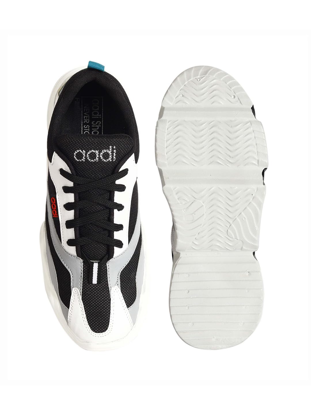AADI Men's Synthetic Leather Outdoor Casual Shoes