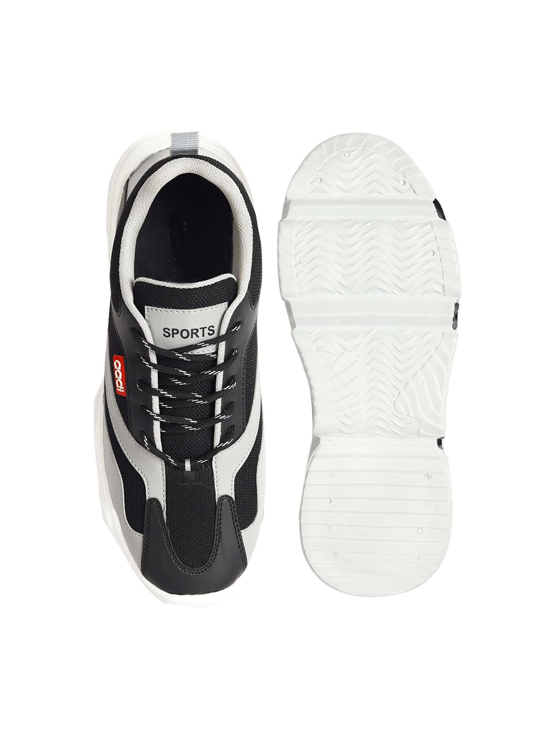 AADI Men's Synthetic Leather Outdoor Casual Shoes