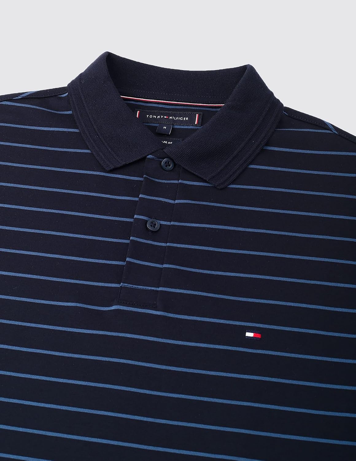 Tommy Hilfiger Men's Striped Regular Fit T-Shirt