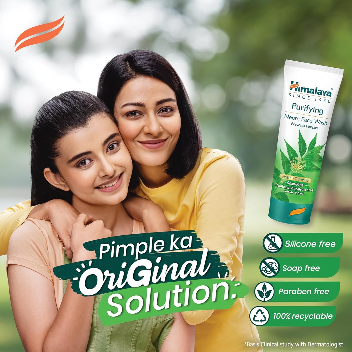 Himalaya Purifying Neem Face Wash|Clinically proven to fight against acne and pimples|Gently cleanses|100% naturally derived Neem|Works from 1st wash|For both men and women|400 ml