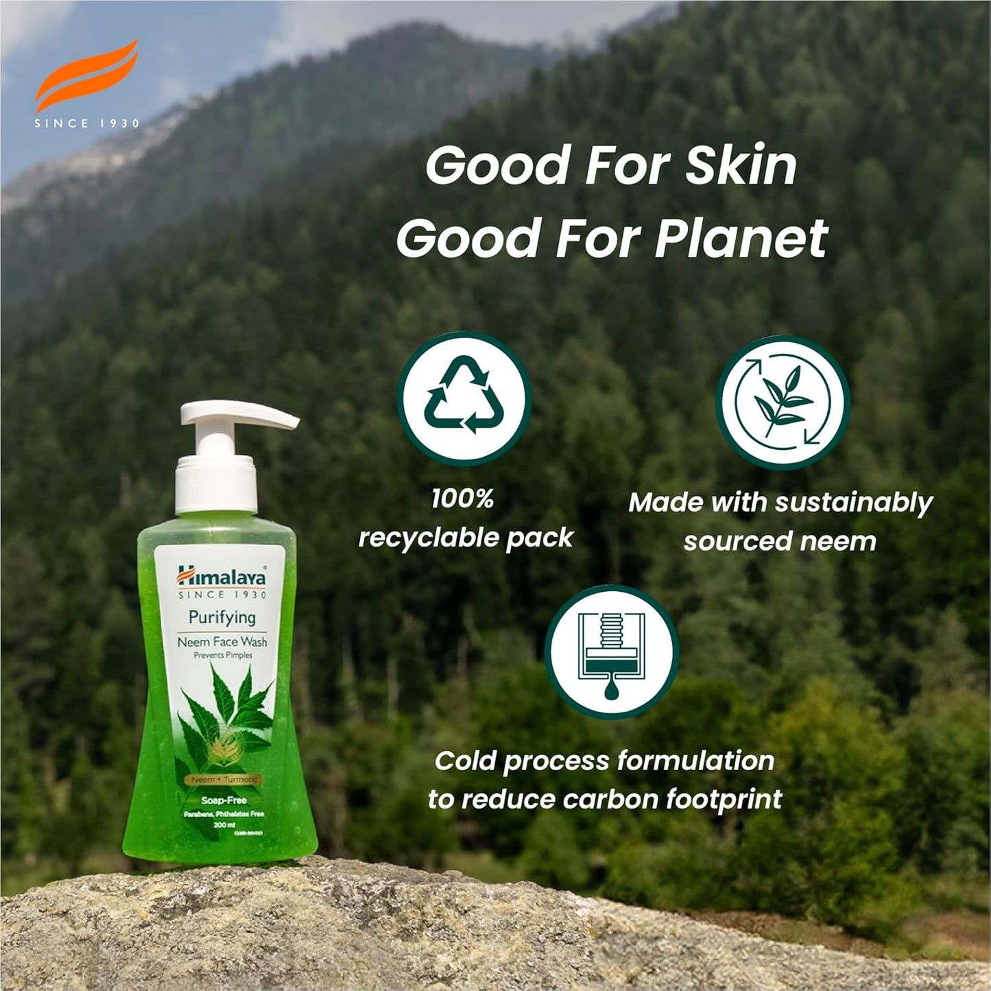 Himalaya Purifying Neem Face Wash|Clinically proven to fight against acne and pimples|Gently cleanses|100% naturally derived Neem|Works from 1st wash|For both men and women|400 ml