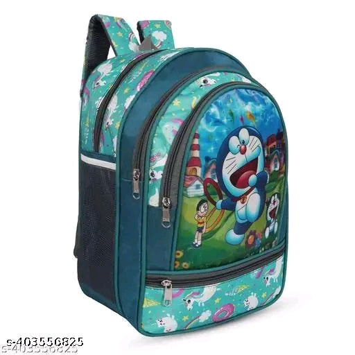 trendy childrens school bag backpack kids cartoon doremon multi purpose bag for toddlers kids preschool backpack