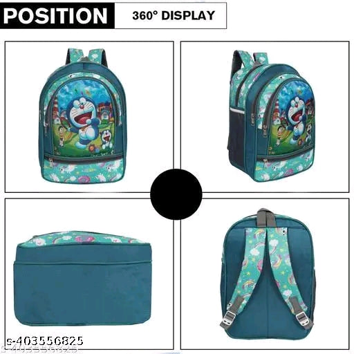 trendy childrens school bag backpack kids cartoon doremon multi purpose bag for toddlers kids preschool backpack