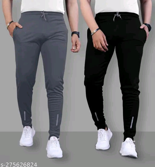 multi colour track pant for mens pack of 2
