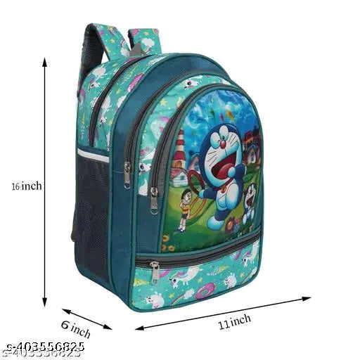 trendy childrens school bag backpack kids cartoon doremon multi purpose bag for toddlers kids preschool backpack
