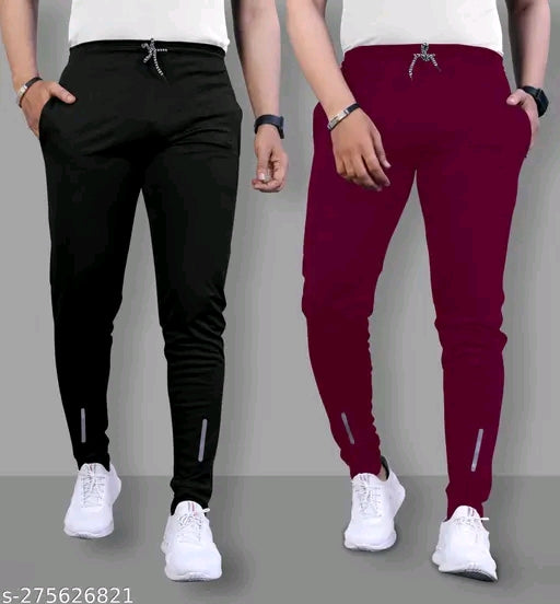 multi colour track pant for mens pack of 2