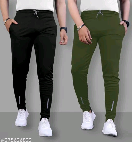 multi colour track pant for mens pack of 2