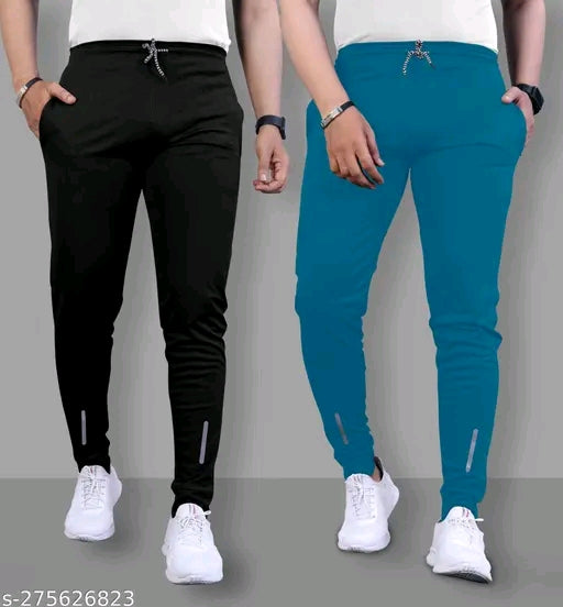 multi colour track pant for mens pack of 2